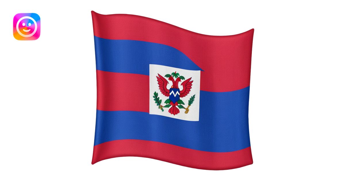 Haitian flag emoji | AI Emoji Generator