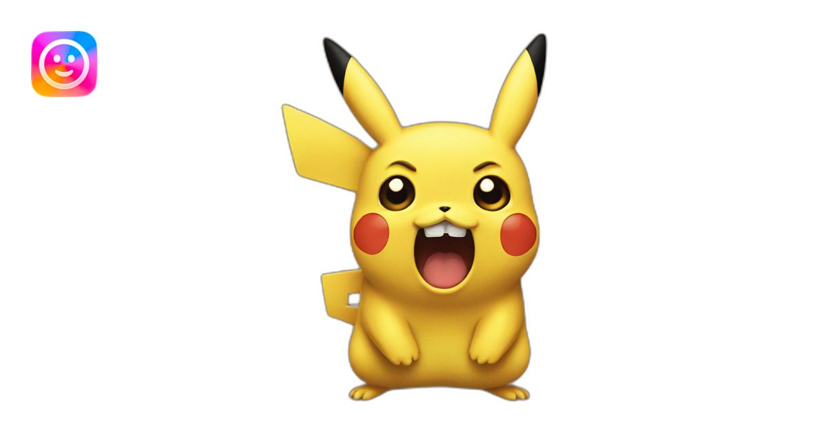 pikachu-scared emoji | AI Emoji Generator