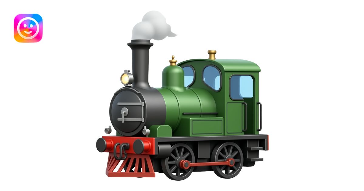 the tram engine name is toby emoji | AI Emoji Generator