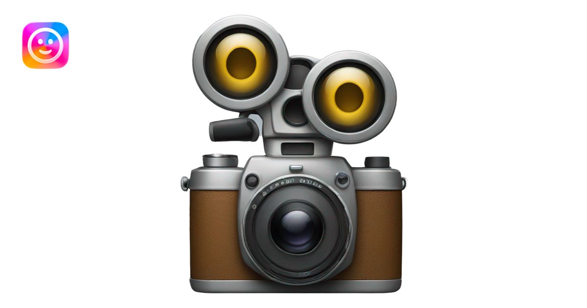 film camera emoji | AI Emoji Generator