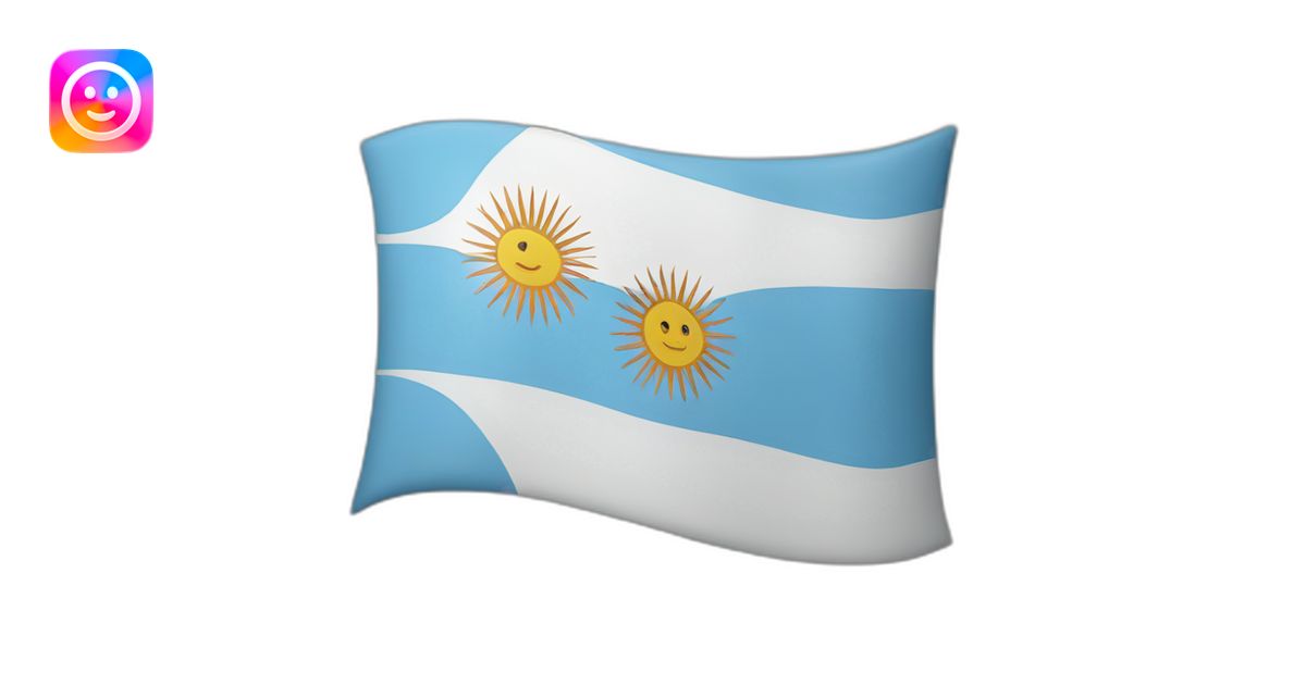 argentina flag emoji AI Emoji Generator