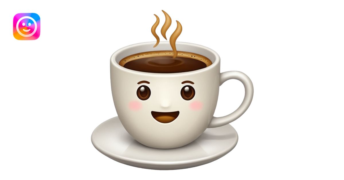 coffee emoji | AI Emoji Generator