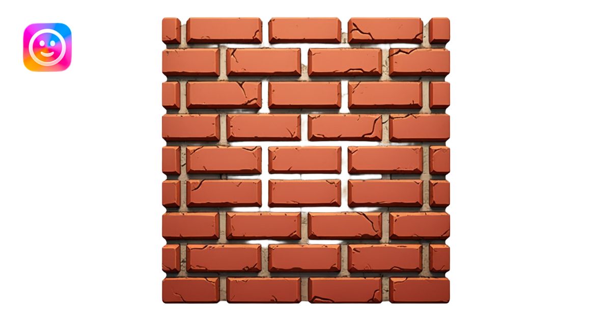 brick wall emoji | AI Emoji Generator