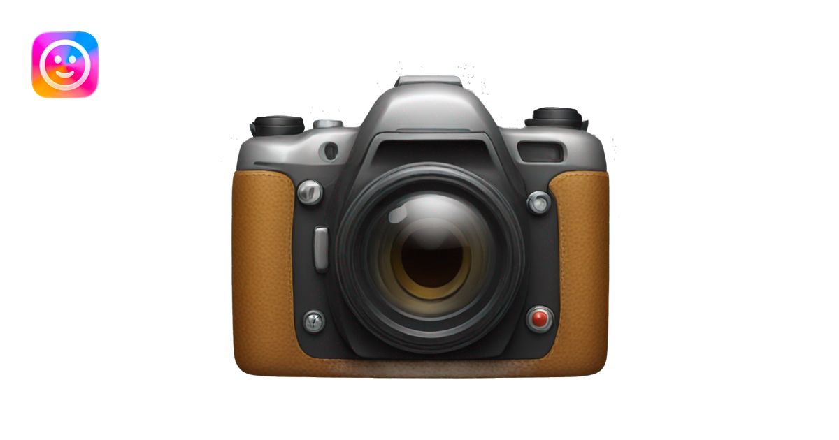 camera emoji | AI Emoji Generator