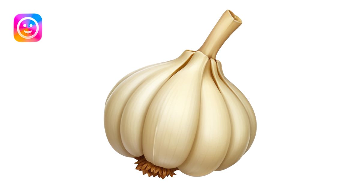 peeled garlic only one clove emoji | AI Emoji Generator