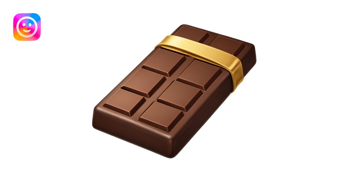 Chocolate Bar emoji | AI Emoji Generator