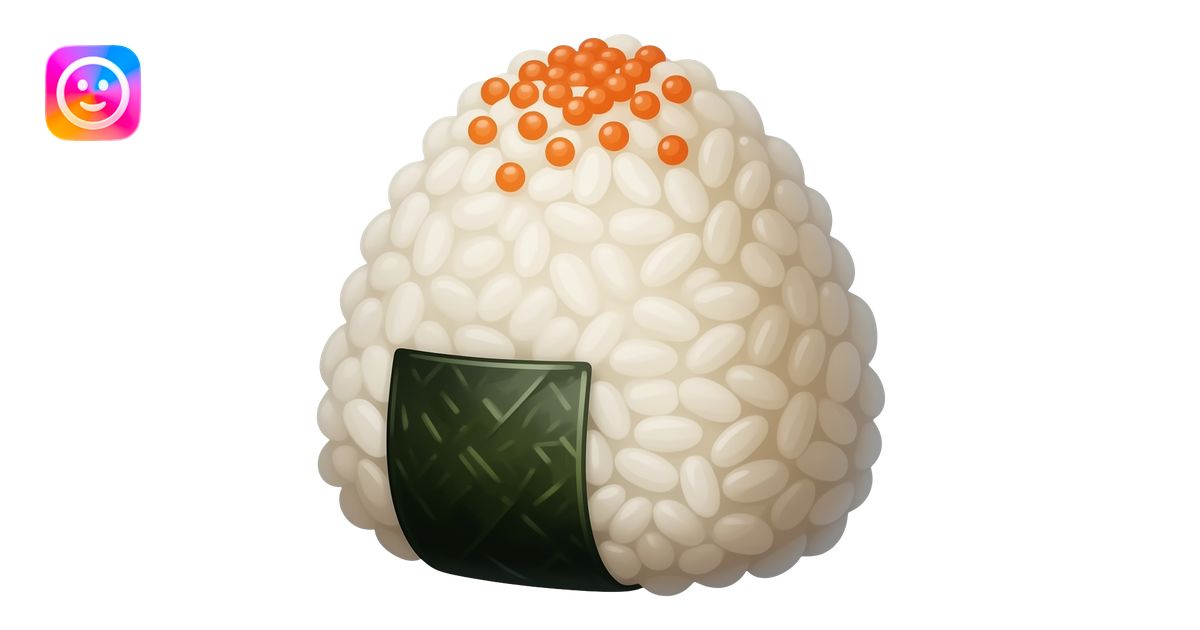 musubi emoji | AI Emoji Generator