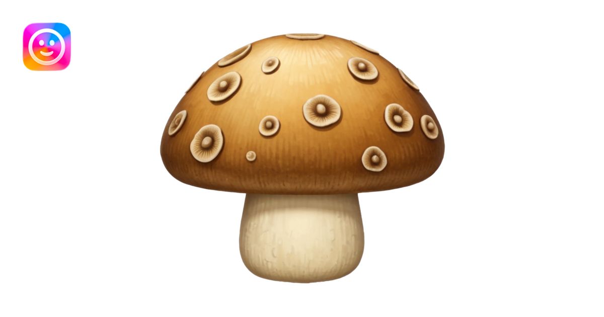 mushroom slice emoji | AI Emoji Generator