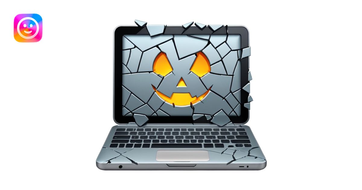 Throw laptop out of building emoji | AI Emoji Generator