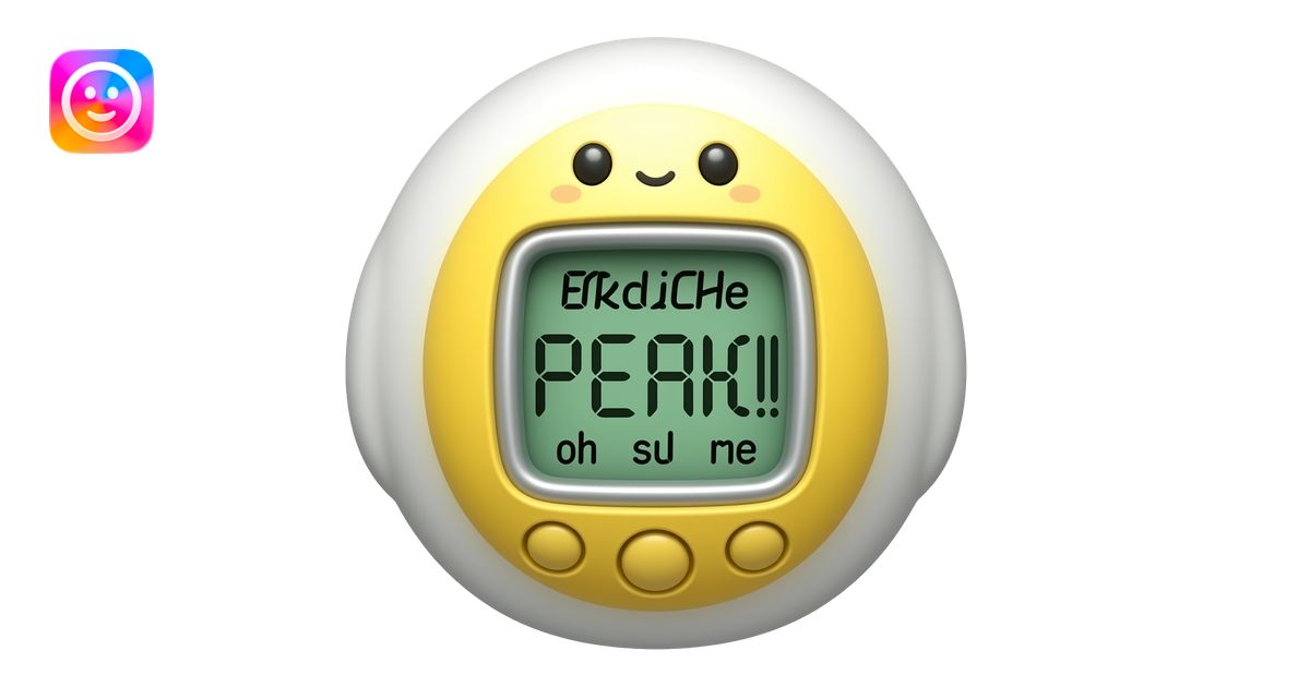 THE KAWAII CUTECORE TAMAGOTCHI THAT SAYS 
