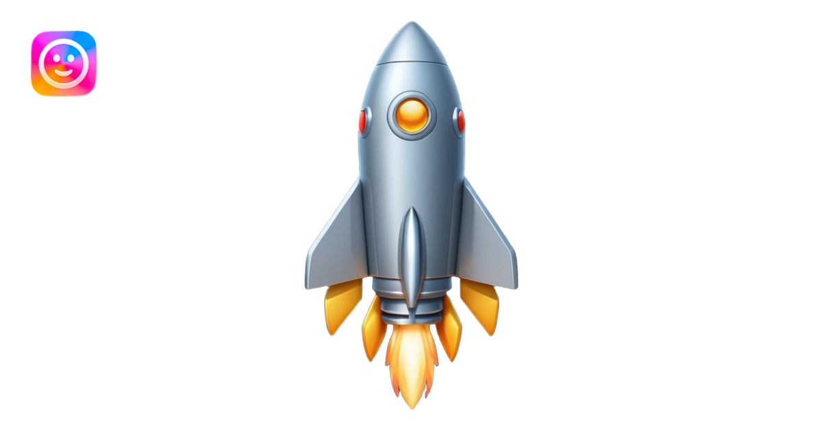 spatial rocket emoji | AI Emoji Generator