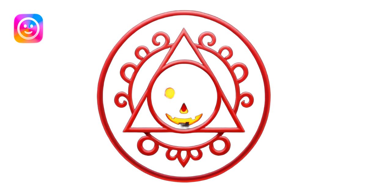 Make a black magic symbol emoji | AI Emoji Generator