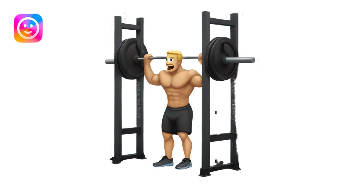 Squat rack emoji | AI Emoji Generator