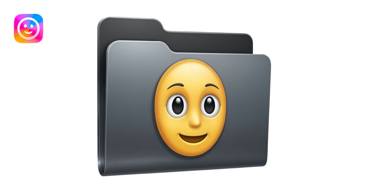 hidden folder emoji | AI Emoji Generator