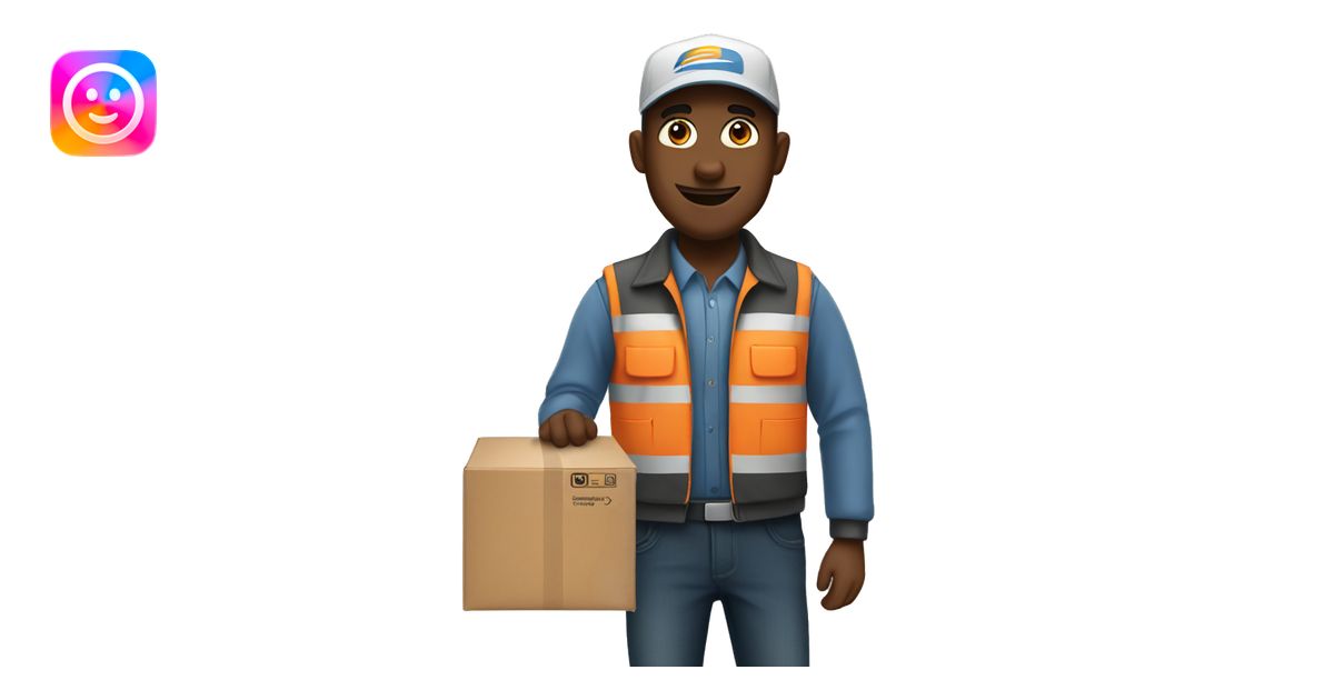 Amazon delivery driver emoji | AI Emoji Generator