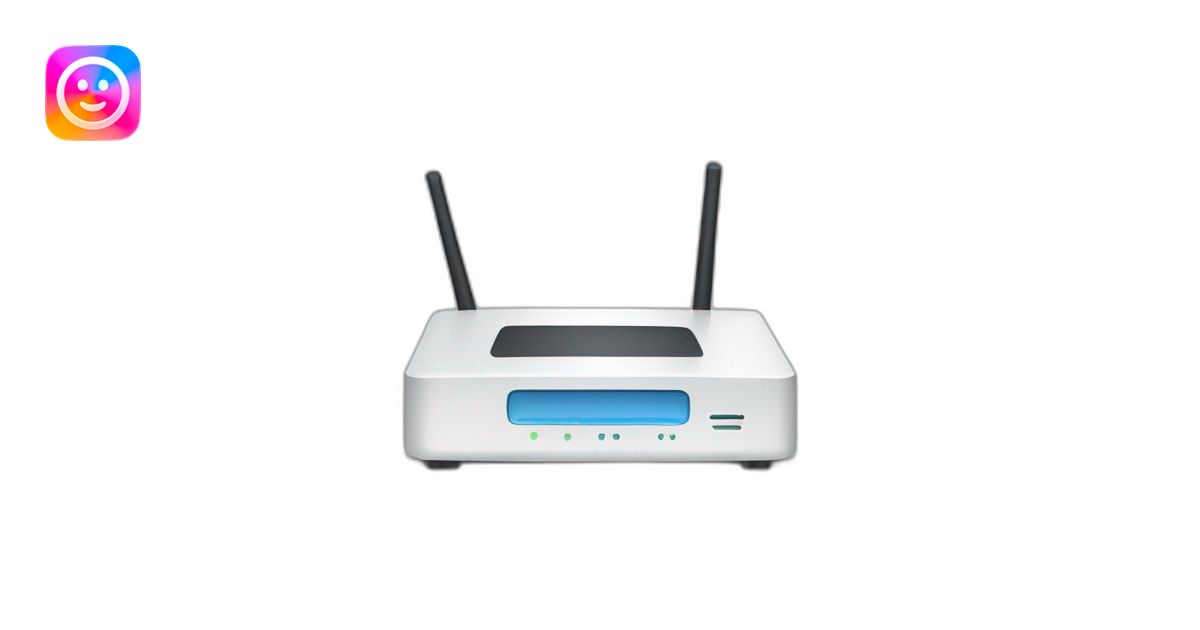 network router emoji | AI Emoji Generator