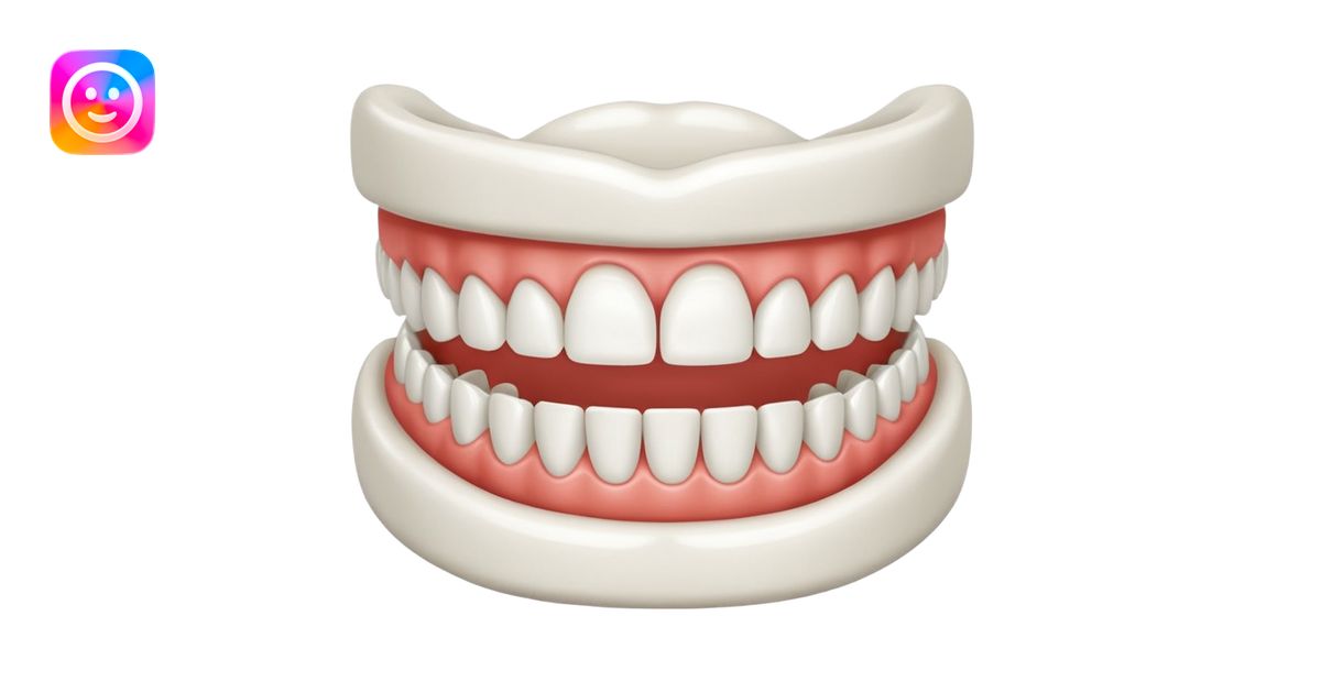 Denture emoji | AI Emoji Generator