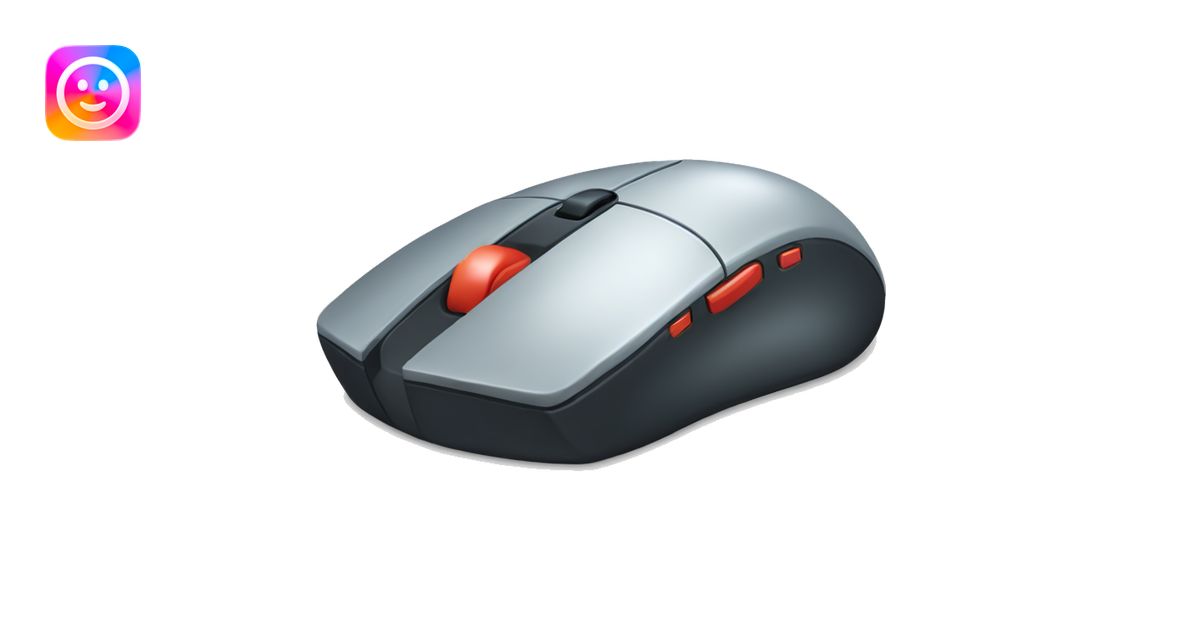 Gaming mouse emoji | AI Emoji Generator
