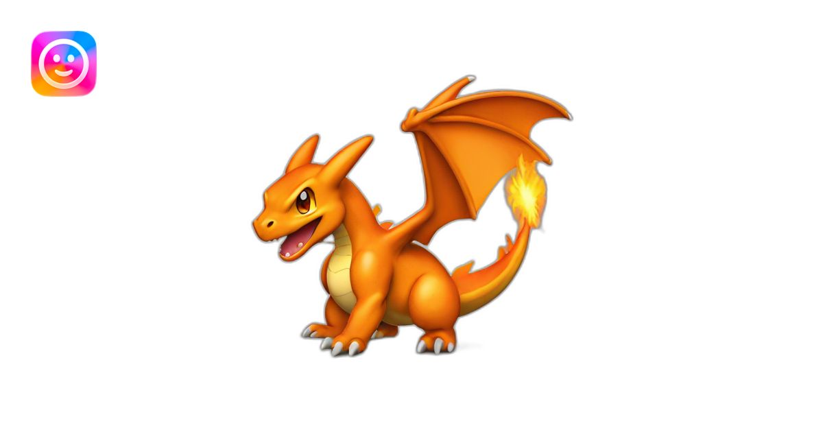 Charizard pokemon emoji | AI Emoji Generator