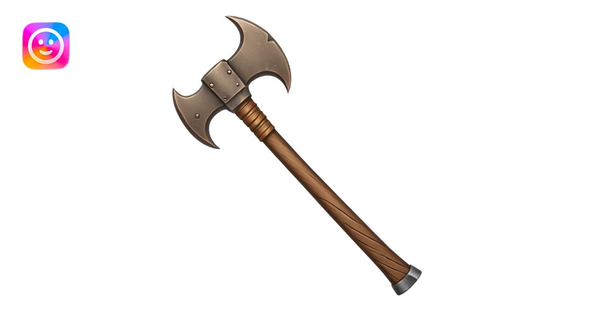ares's axe emoji | AI Emoji Generator