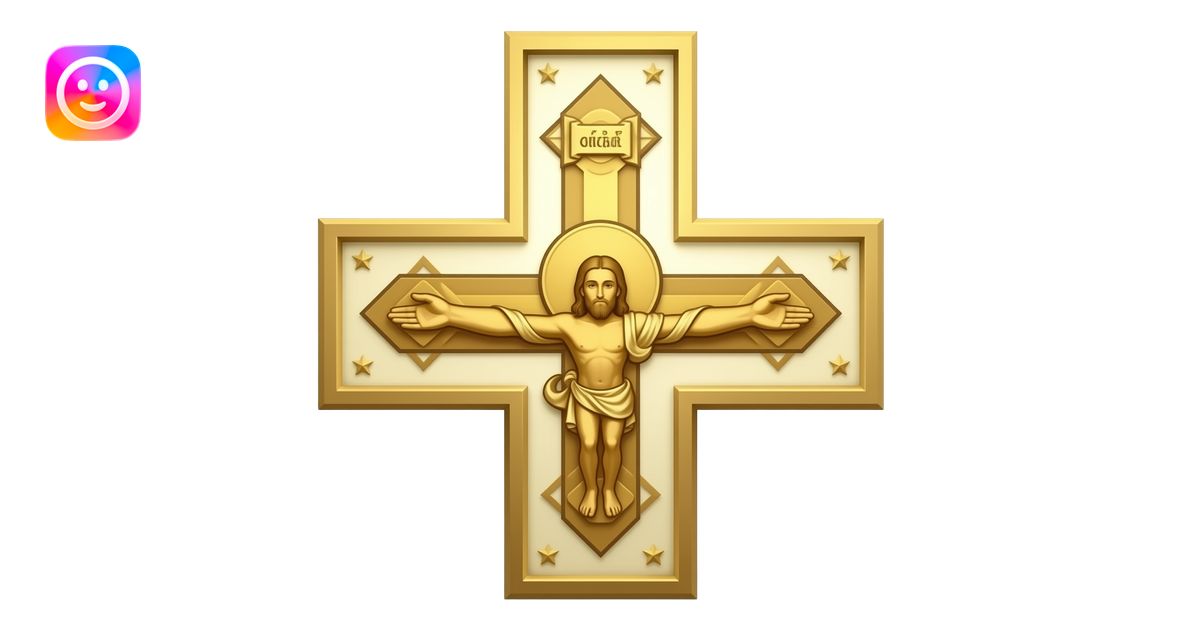 coptic orthodox cross emoji | AI Emoji Generator