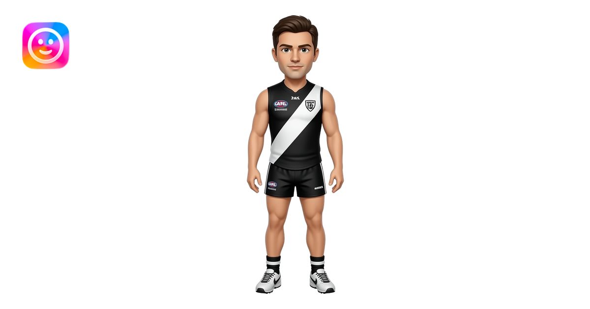 Collingwood magpies afl team emoji | AI Emoji Generator