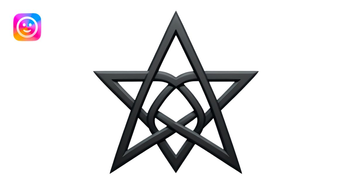 Heartagram emoji | AI Emoji Generator