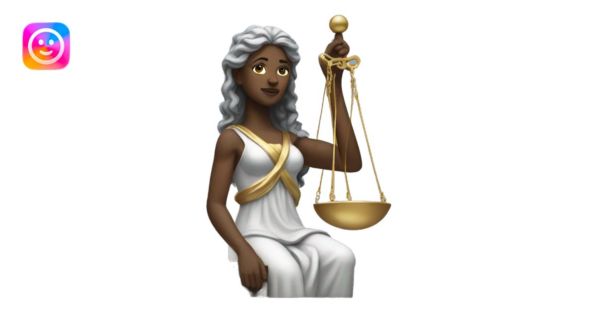justice goddess statue emoji | AI Emoji Generator