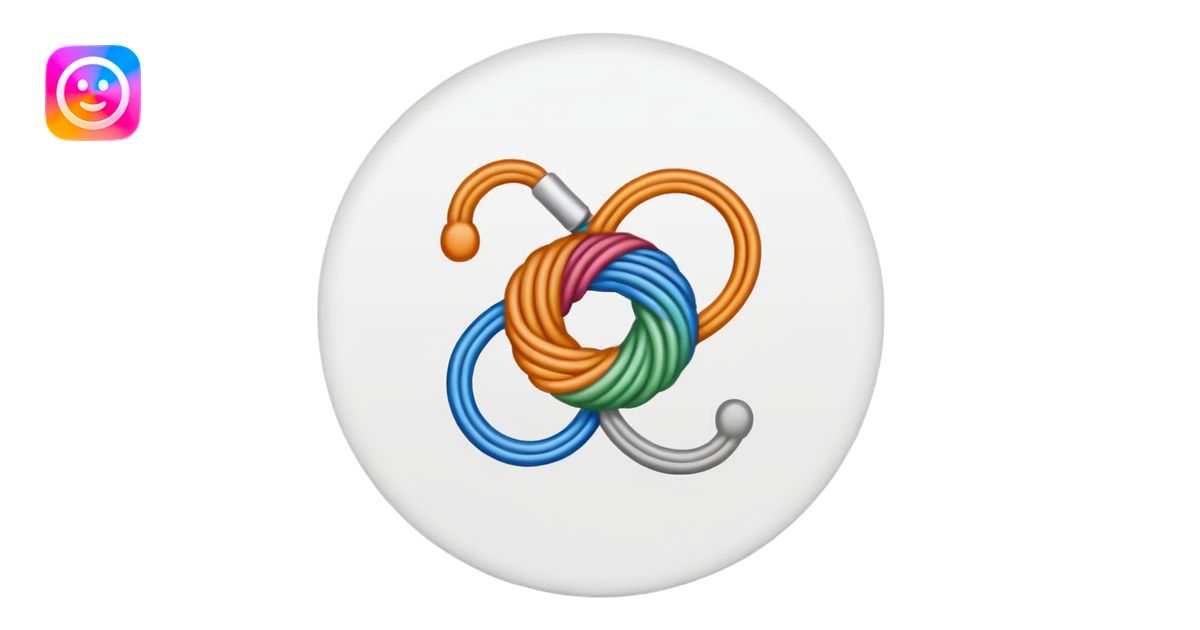i want to make a emoji of threads app logo emoji | AI Emoji Generator