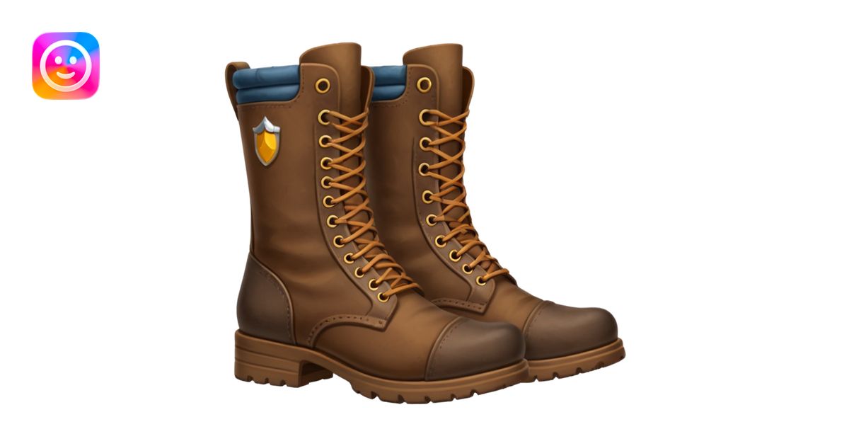 Traveller Boots emoji | AI Emoji Generator