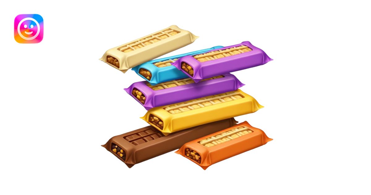 snack bars emoji | AI Emoji Generator