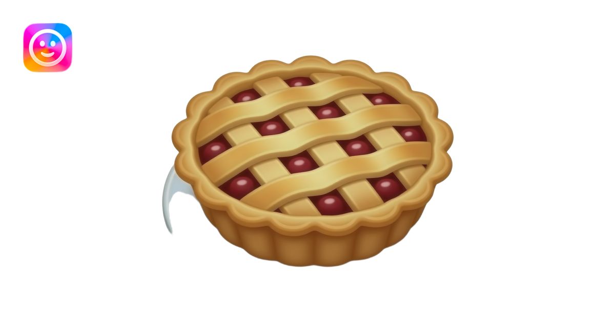 Ultra-realistic homemade lattice fruit pie, golden flaky pastry crust ...