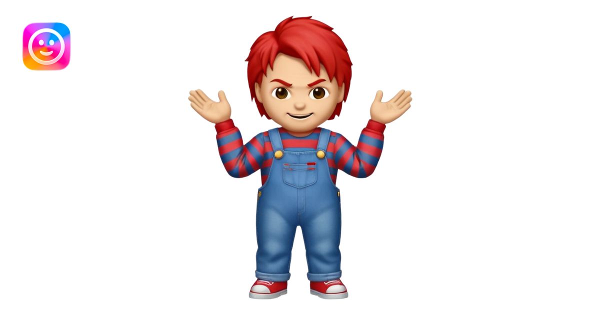 Un emojin de chuky emoji | AI Emoji Generator