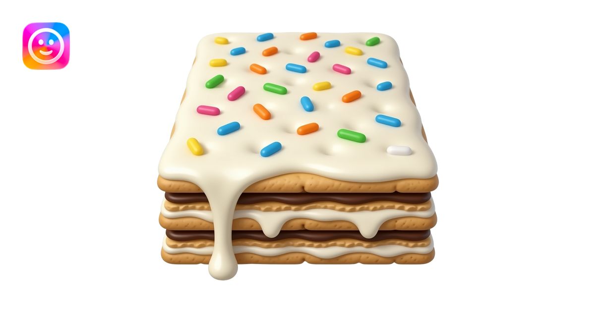 Photorealistic white chocolate graham, rich creamy , visible crispy ...