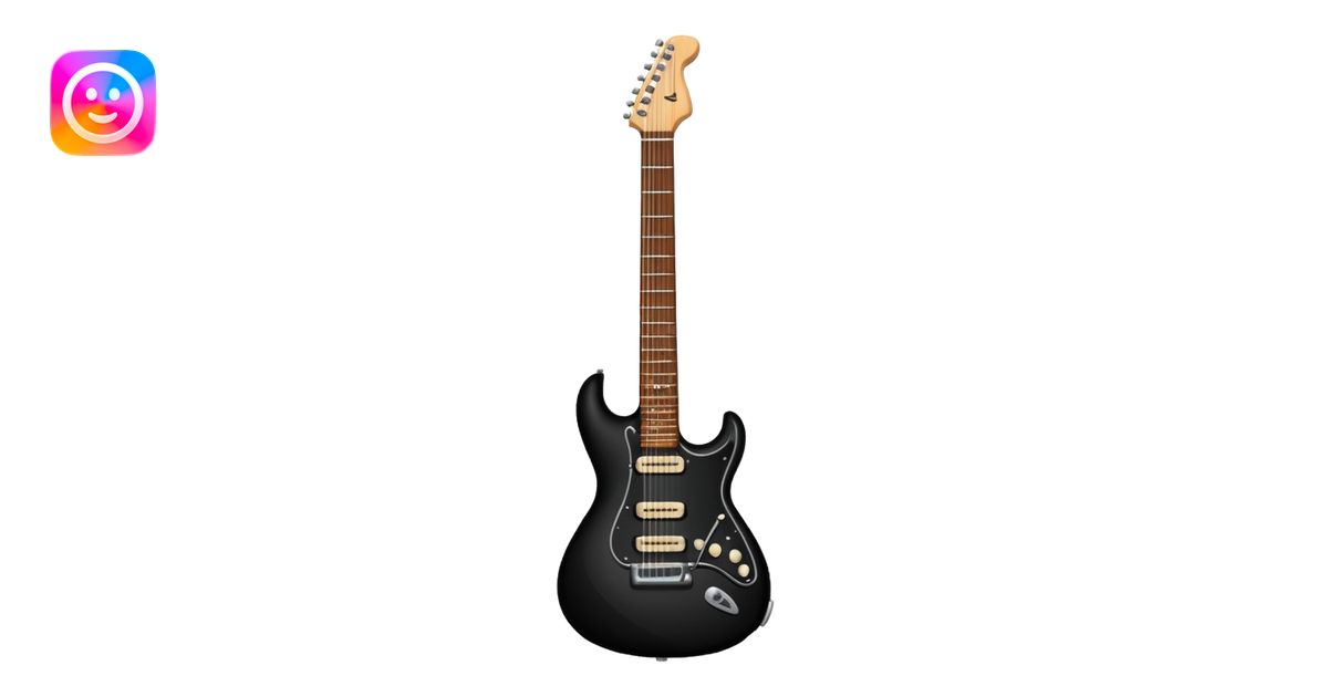 electric Guitar emoji | AI Emoji Generator