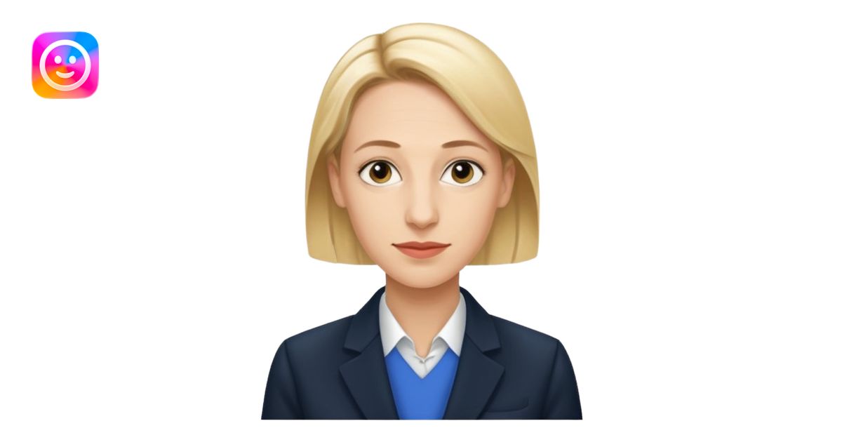 German politician Alice Weidel in a super realistic style emoji | AI ...