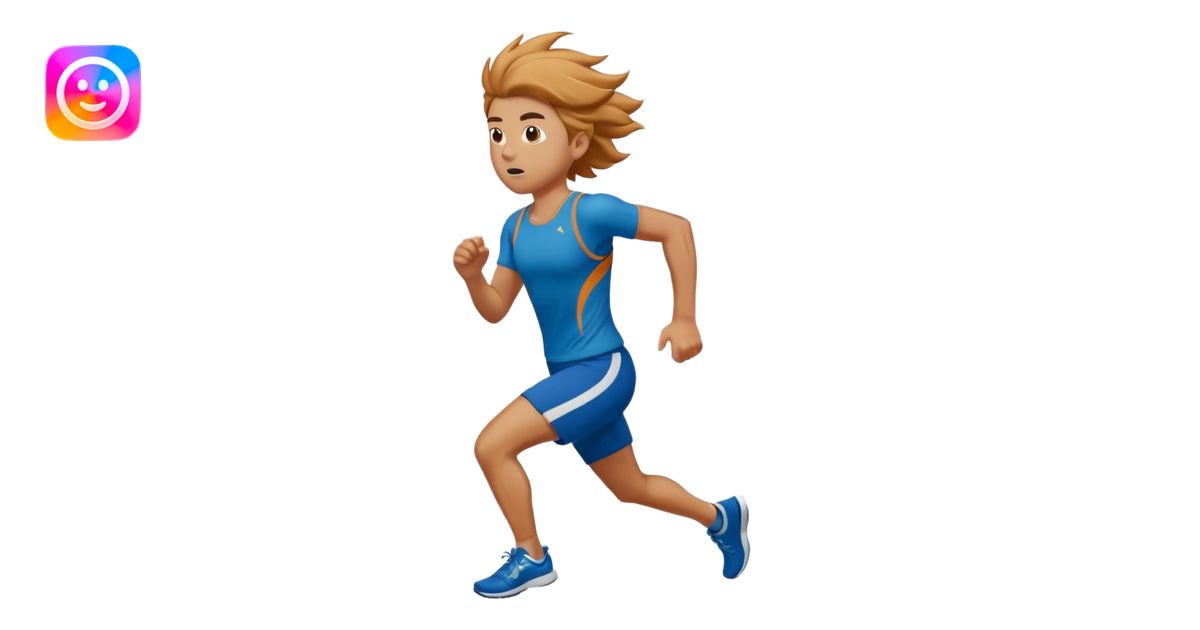 Hurricane Jogger emoji | AI Emoji Generator