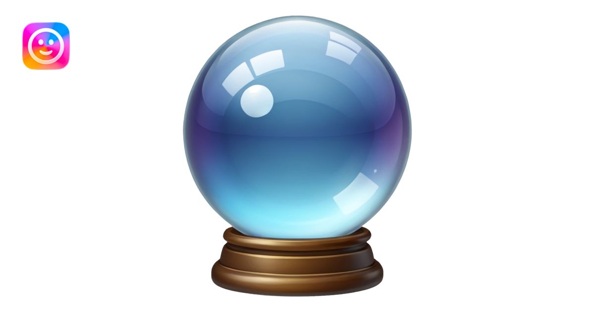 Crystal ball emoji | AI Emoji Generator