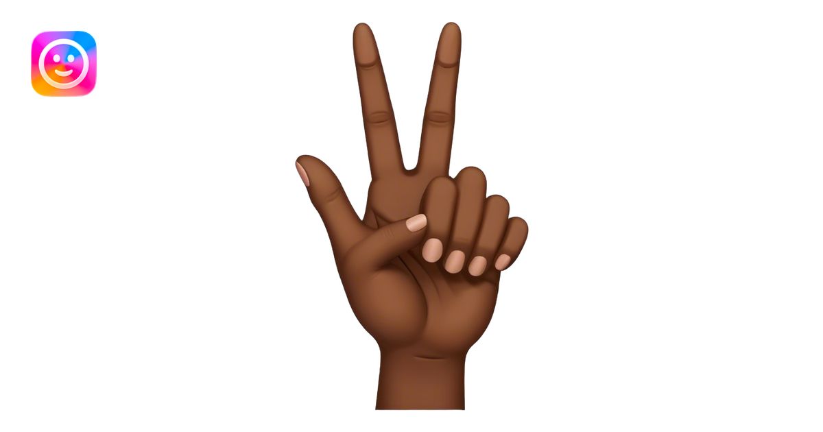 Middle finger emoji | AI Emoji Generator