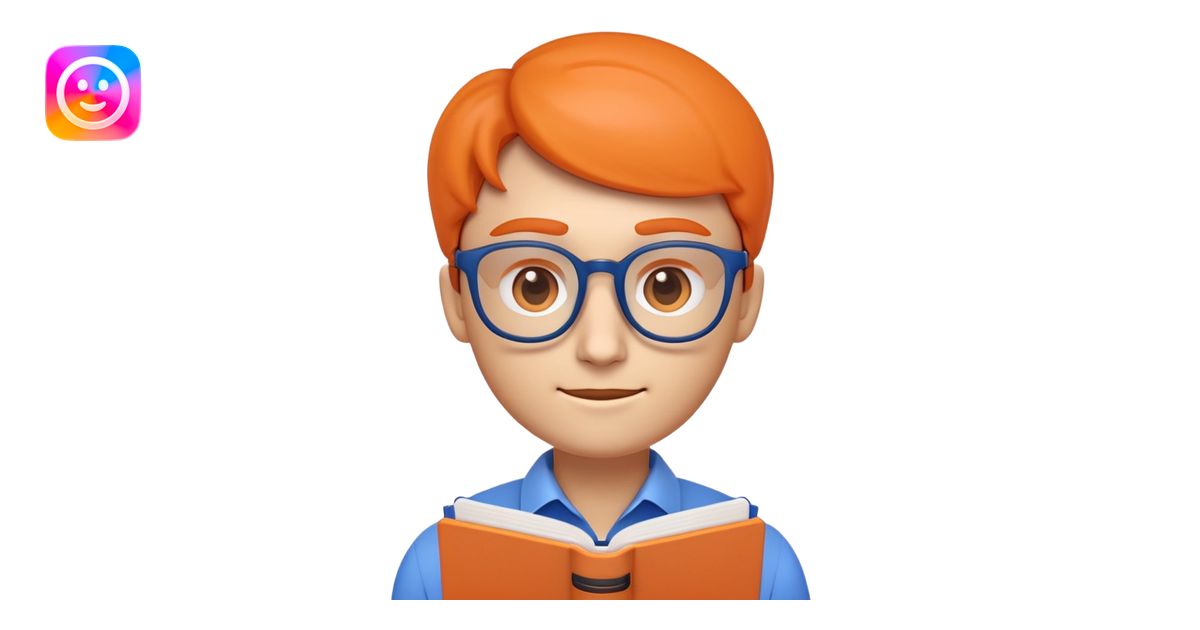 Create a friendly, professional emoji-style character to represent an ...