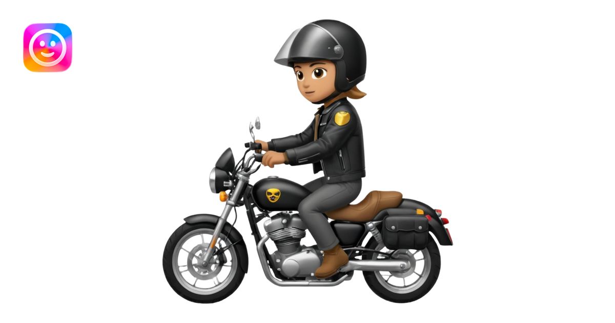 Rides motor emoji | AI Emoji Generator