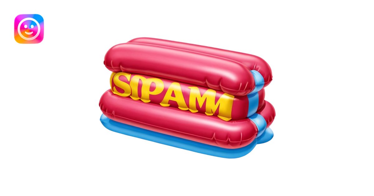 paris SPAM meat jeff koons style inflatable sculpture art painting ...