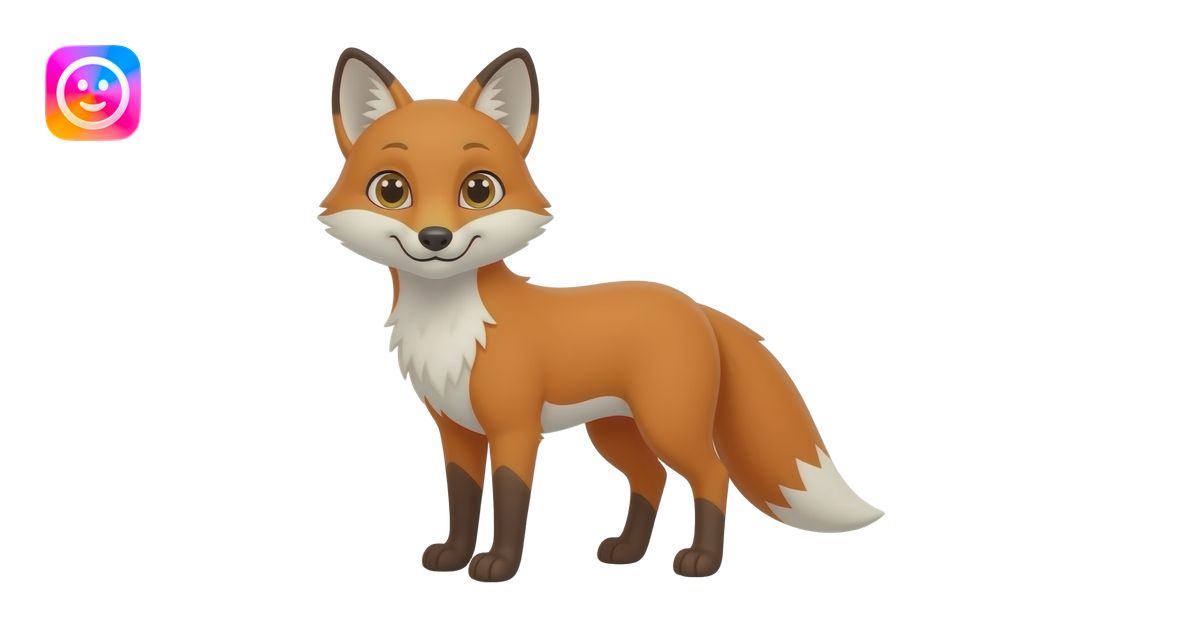 FOX emoji | AI Emoji Generator
