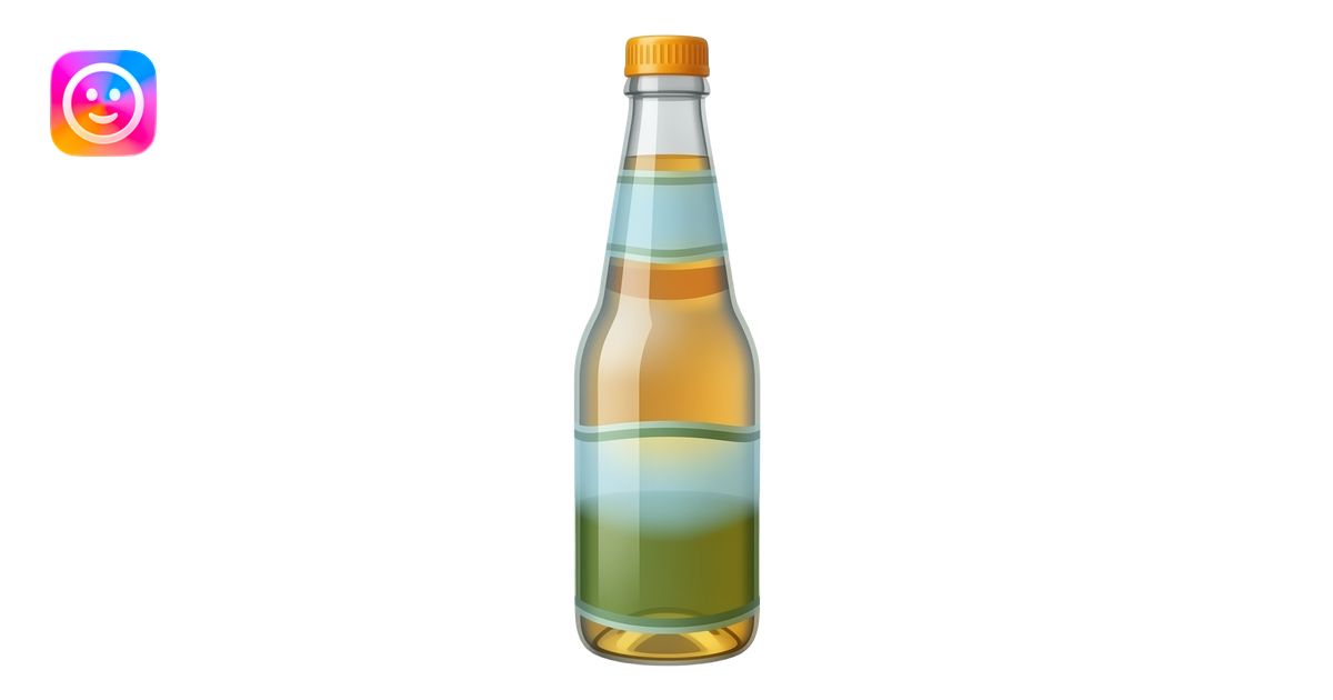 Quiero crear un emoji de esta botella emoji | AI Emoji Generator