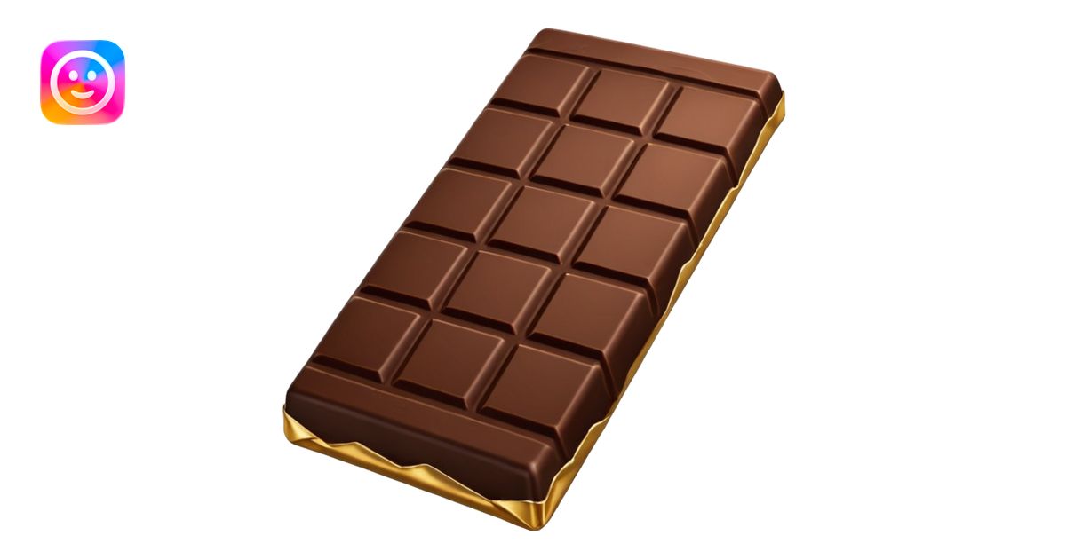chocolate bar emoji | AI Emoji Generator