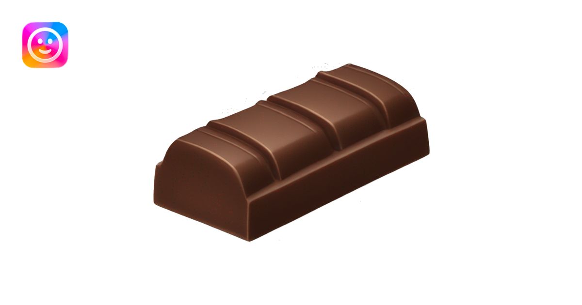 chocolate bar emoji | AI Emoji Generator
