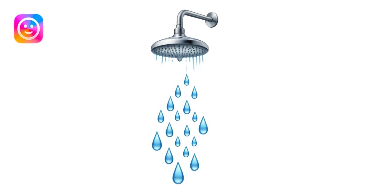 shower emoji | AI Emoji Generator
