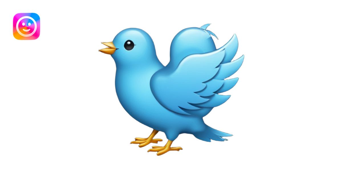 Twitter X Logo emoji | AI Emoji Generator