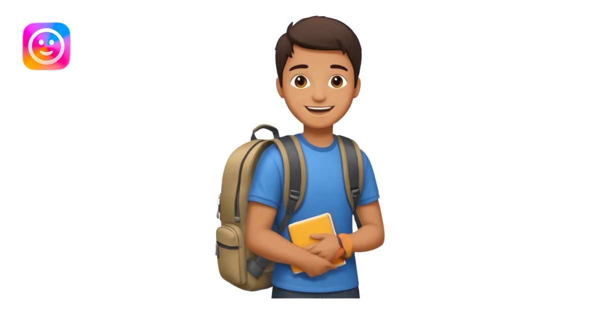 university student emoji | AI Emoji Generator