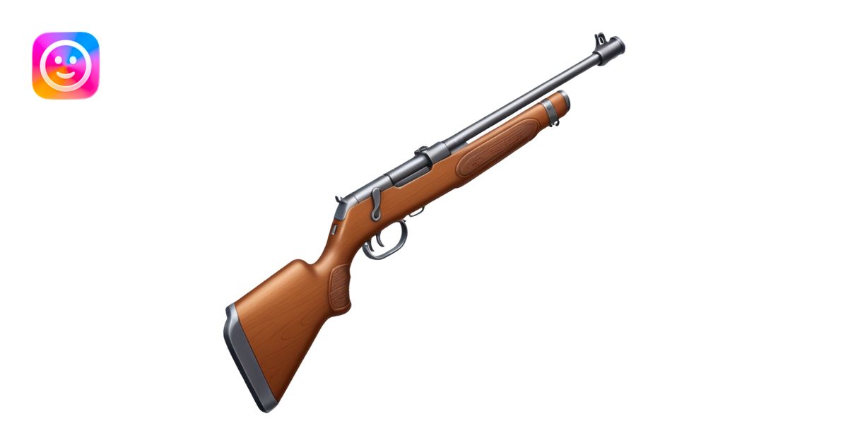 wood traditional rifle emoji | AI Emoji Generator